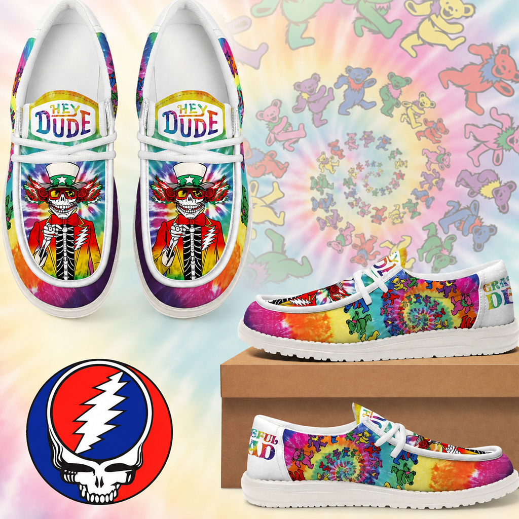 Grateful Dead Hey Dude Shoes For Music Lovers 2 Grateful Dead Hey Dude Shoes For Music Lovers