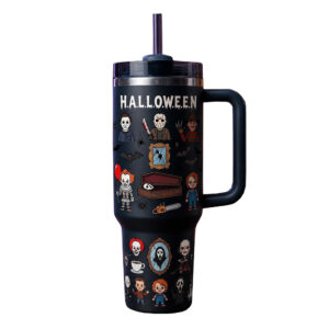 Halloween Horror Legends 40oz Tumbler for Horror Fans