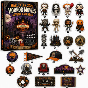 Halloween Horror Movies 2026 Advent Calendar for Halloween Fans