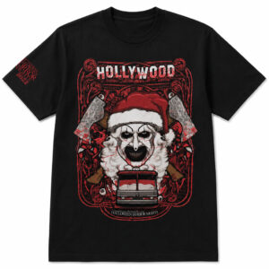 Halloween Horror Nights 2026 Killer Santa Graphic Shirt for Horror Fans