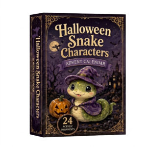 Halloween Snake Characters Advent Calendar 2026 for Snake Lovers