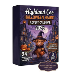 Highland Coo Halloween Advent Calendar 2026