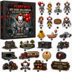 IT Pennywise Halloween Advent Calendar 2026 for Horror Fans