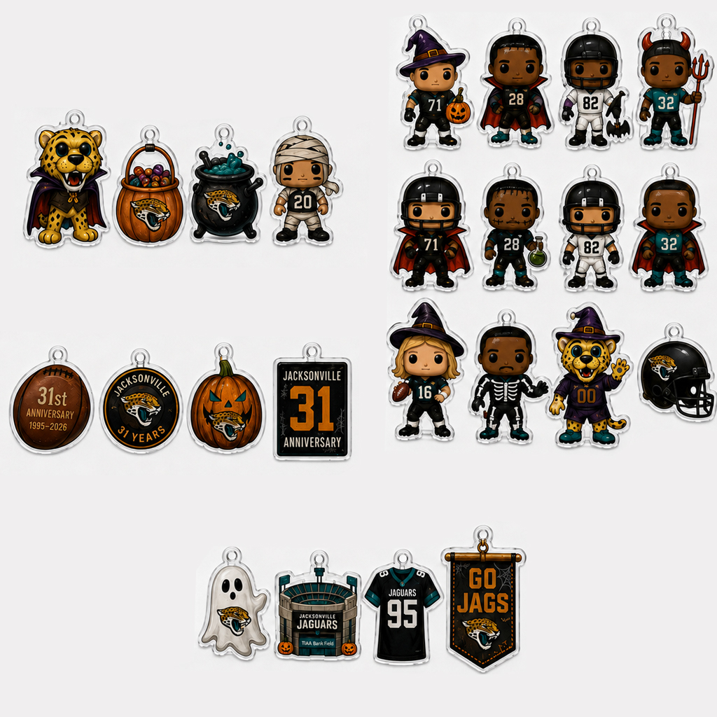 Jacksonville Jaguars 31th Anniversary Halloween Advent Calendar 2026 for Football Fans 1 Jacksonville Jaguars 31th Anniversary Halloween Advent Calendar 2026 for Football Fans