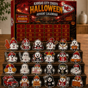 Kansas City Chiefs Halloween Advent Calendar 2026 for Football Fans