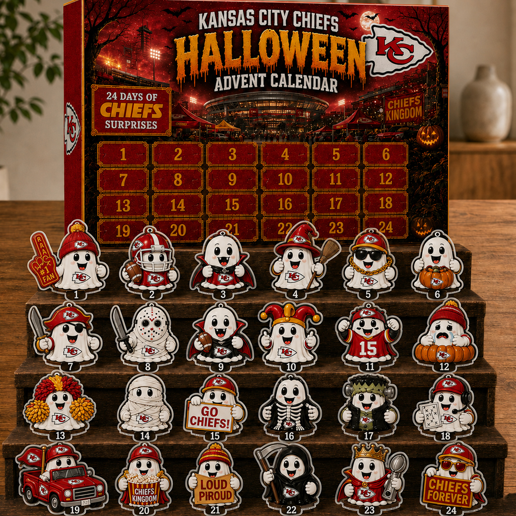 Kansas City Chiefs Halloween Advent Calendar 2026 for Football Fans 1 Kansas City Chiefs Halloween Advent Calendar 2026 for Football Fans
