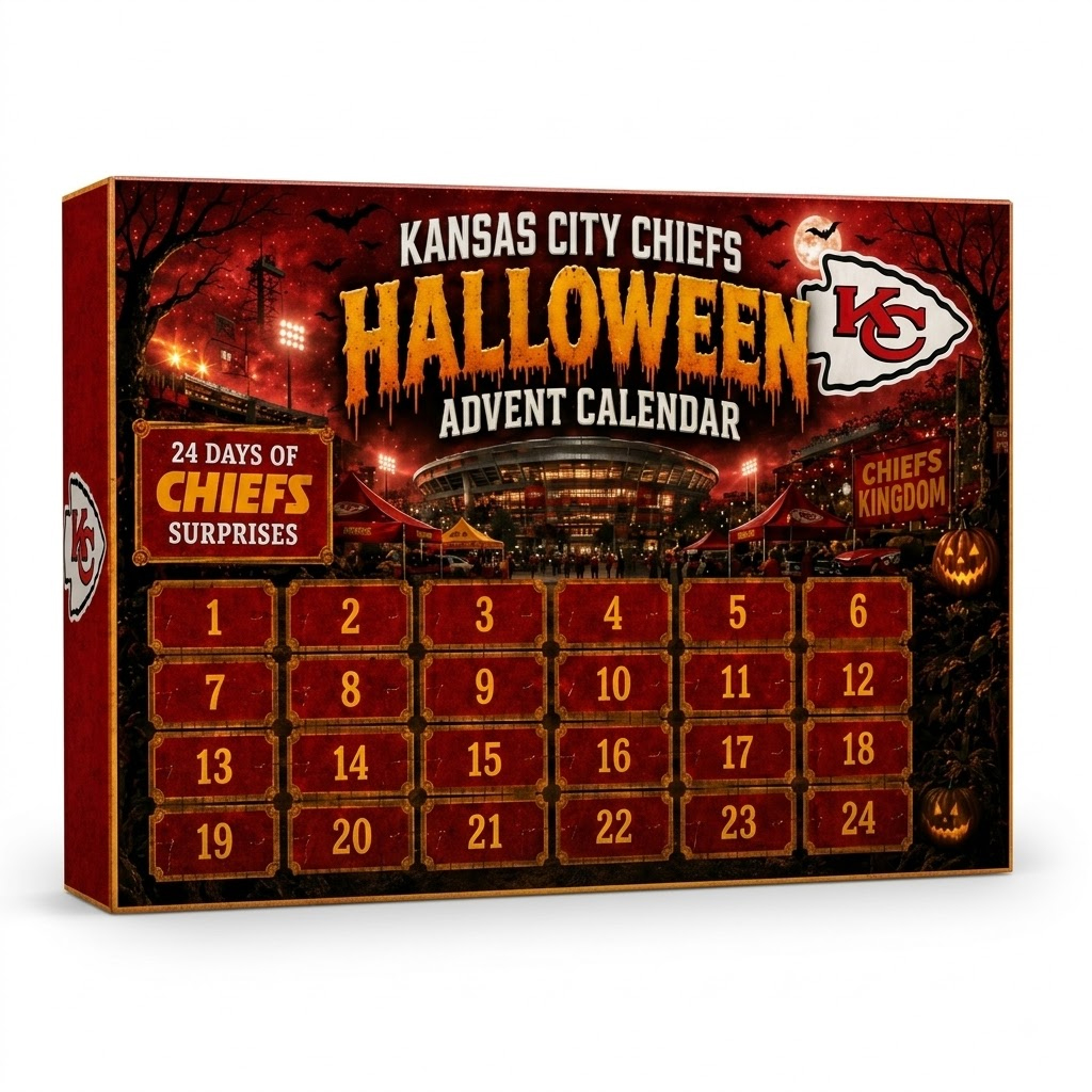 Kansas City Chiefs Halloween Advent Calendar 2026 for Football Fans 2 Kansas City Chiefs Halloween Advent Calendar 2026 for Football Fans