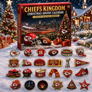 Kansas City Chiefs Kingdom Advent Calendar 2026 for Football Fans