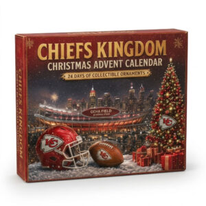 Kansas City Chiefs Kingdom Christmas Advent Calendar 2026 for Football Fans