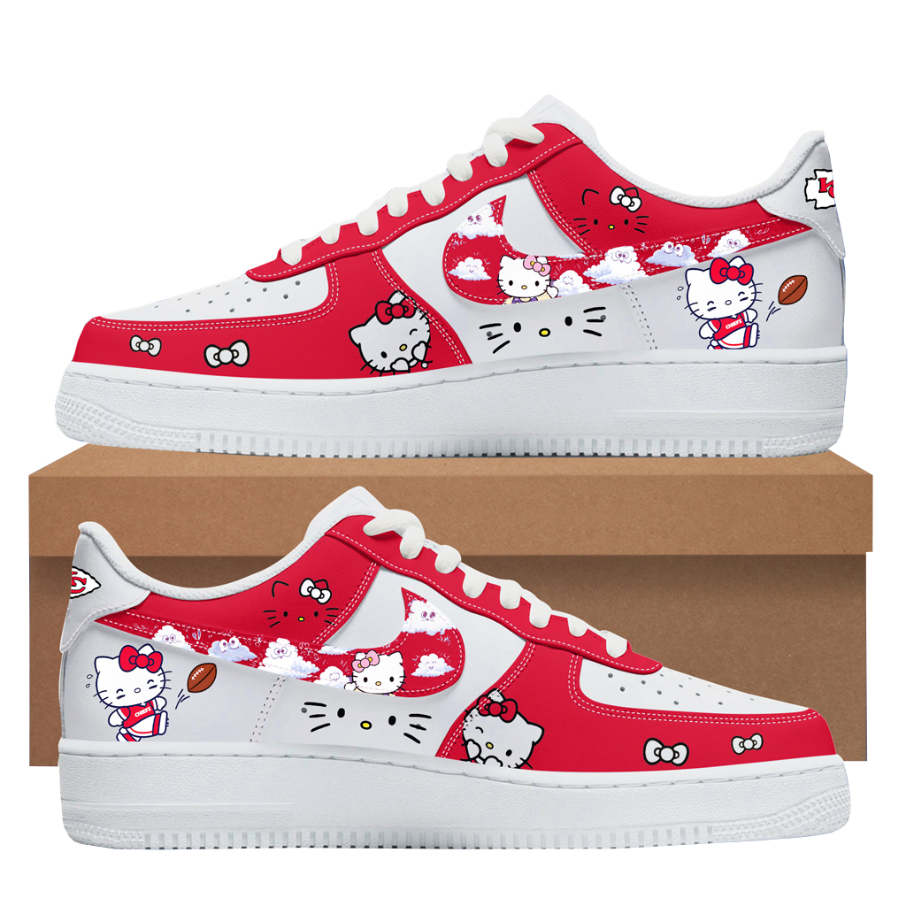 Kansas City Chiefs x Hello Kitty Night 2026 Red Shoes Sneakers for Football Fans 1 Kansas City Chiefs x Hello Kitty Night 2026 Red Shoes Sneakers for Football Fans