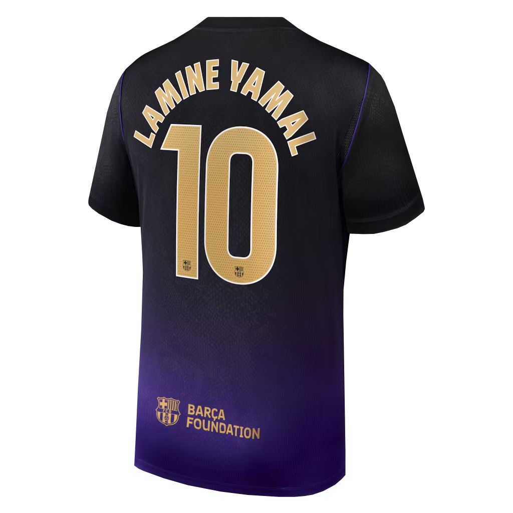 Lamine Yamal Barcelona 2026 Away Stadium Soccer Jersey for Soccer Fans 3 Lamine Yamal Barcelona 2026 Away Stadium Soccer Jersey for Soccer Fans - Image 3