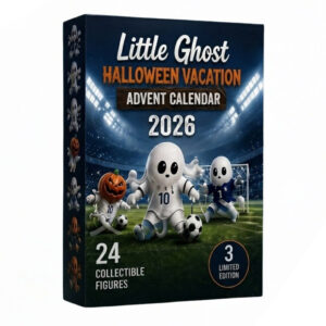 Little Ghost Halloween World Cup 2026 Advent Calendar for Soccer Fans