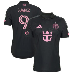Luis Suárez Inter Miami CF 2026 Black Soccer Jersey for Soccer Fans