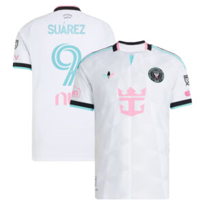 Luis Suárez Inter Miami CF 2026 White Soccer Jersey for Soccer Fans