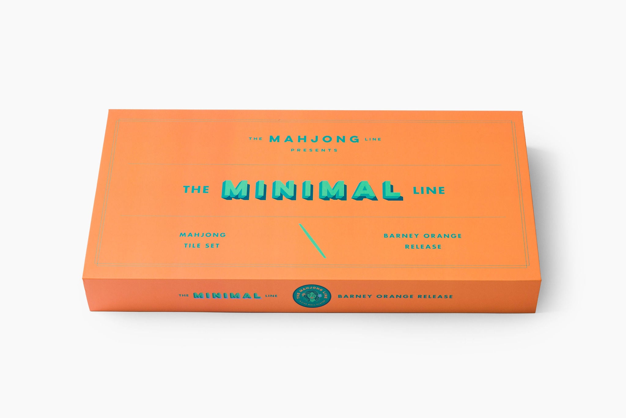 Bright Orange Minimal Mid-Century American Mahjong Set - 160 Acrylic Tiles, Mat, Storage Bag & Accessories 2 Bright Orange Minimal Mid-Century American Mahjong Set - 160 Acrylic Tiles, Mat, Storage Bag & Accessories - Image 2