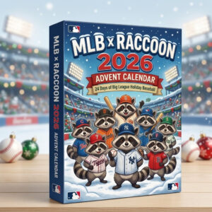 Major League Baseball x Raccoon Advent Calendar 2026 for Baseball Fans