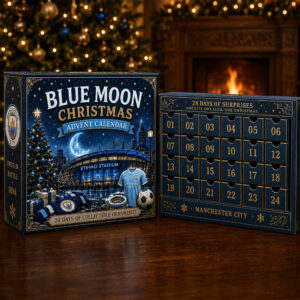 Manchester City Blue Moon Christmas Advent Calendar 2026 for Soccer Fans