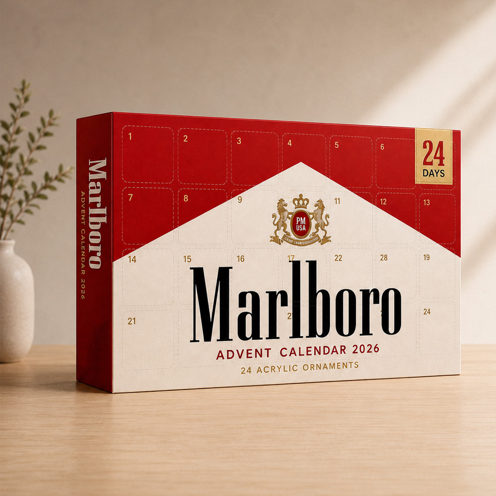 Marlboro Christmas Advent Calendar 2026 for Vintage Brand Fans
