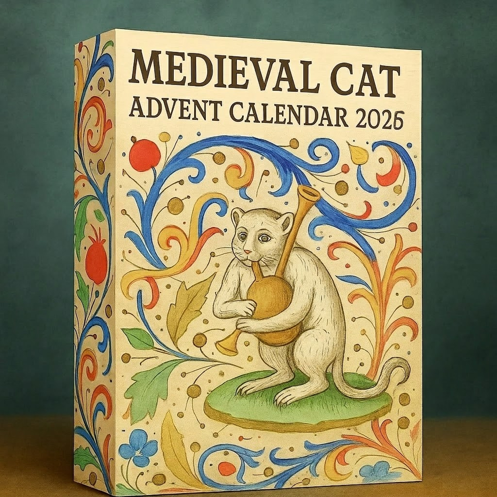 Medieval Cat Advent Calendar 2026 for Cat Lovers 1 Medieval Cat Advent Calendar 2026 for Cat Lovers