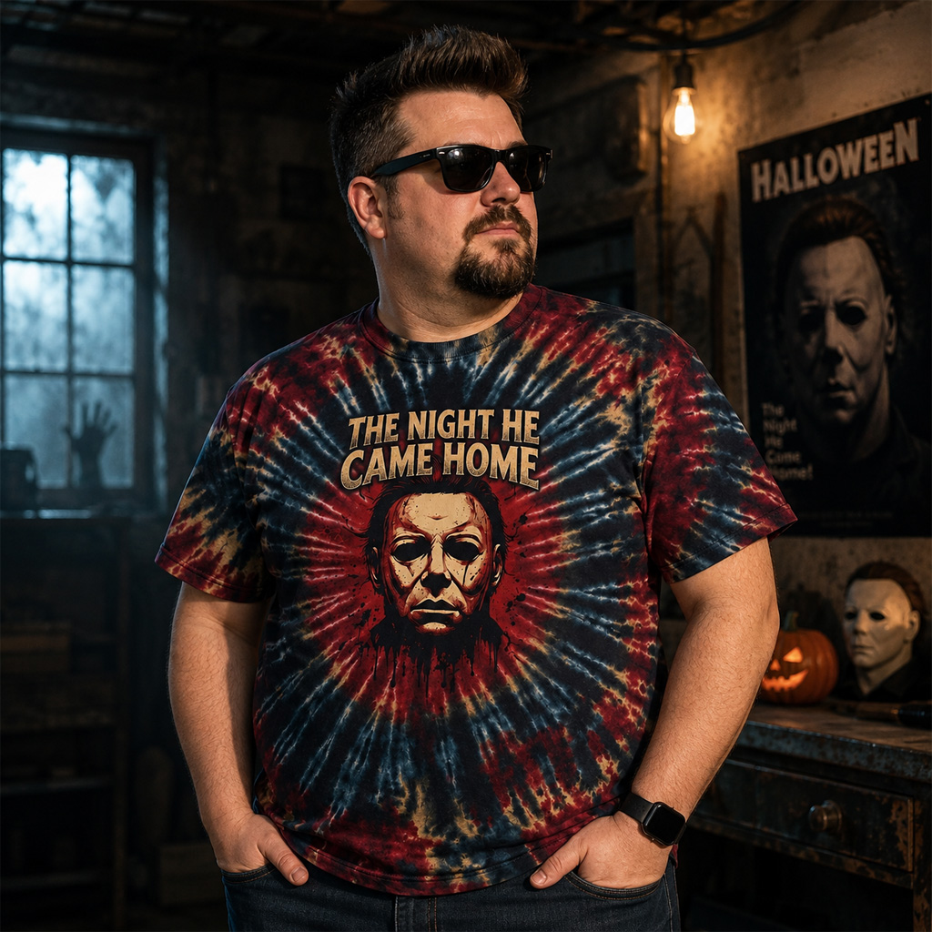 Michael Myers Haddonfield Horror Movie Halloween Graphic Shirt for Horror Fans 2 Michael Myers Haddonfield Horror Movie Halloween Graphic Shirt for Horror Fans - Image 2