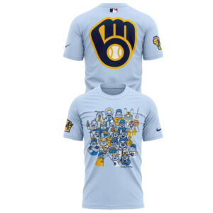 Milwaukee Brewers x Emily Balsley 7th Inning Stretch 2026 Artist Series Graphic Shirt for Baseball Fans