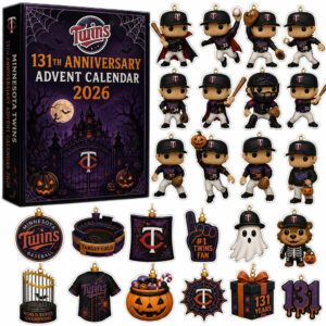 Minnesota Twins 131th Anniversary Halloween Advent Calendar 2026 for Baseball Fans