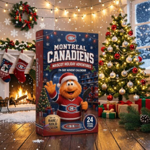 Montreal Canadiens Youppi Mascot Advent Calendar 2026 for Hockey Fans