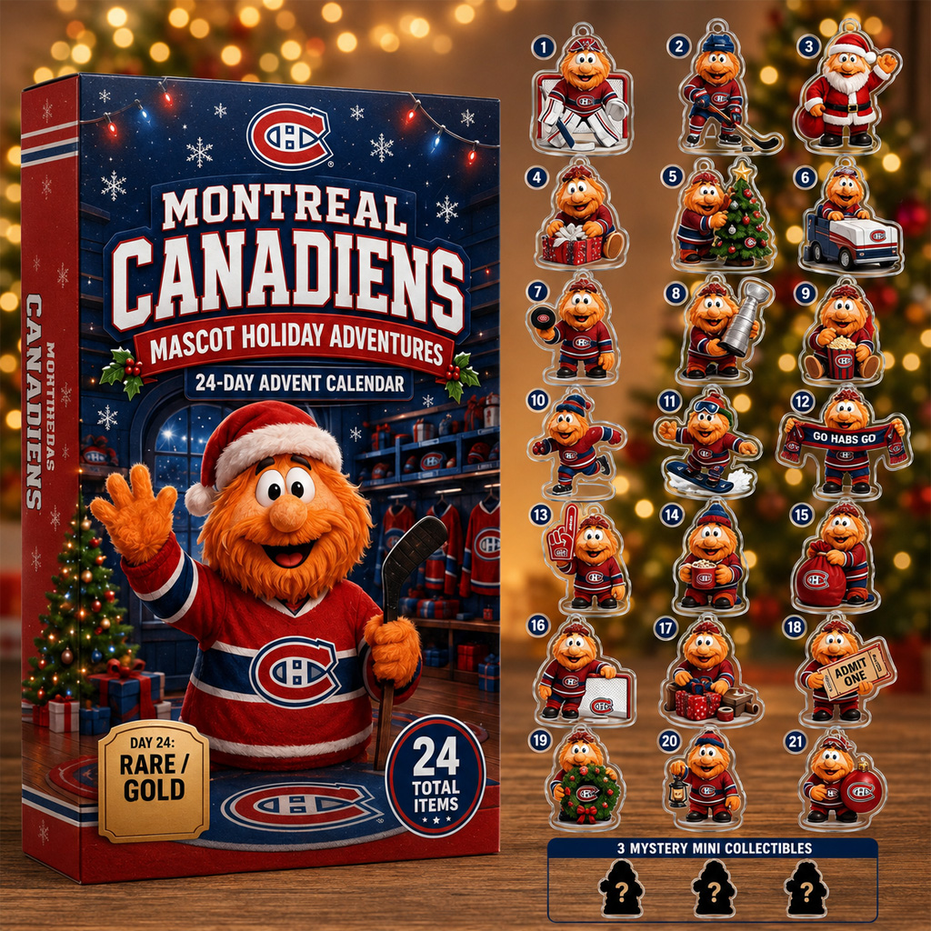 Montreal Canadiens Youppi Mascot Advent Calendar 2026 for Hockey Fans 2 Montreal Canadiens Youppi Mascot Advent Calendar 2026 for Hockey Fans