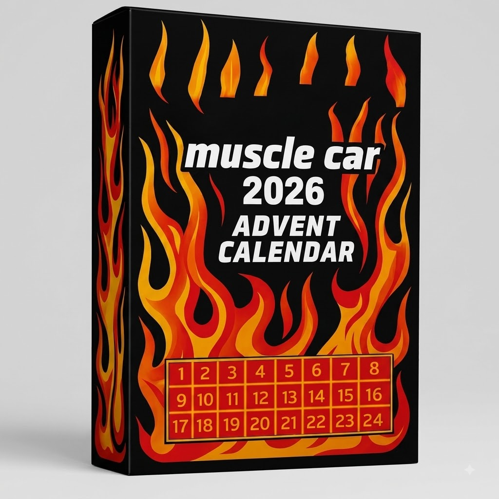 Muscle Car Advent Calendar 2026 for Classic Car Lovers 2 Muscle Car Advent Calendar 2026 for Classic Car Lovers