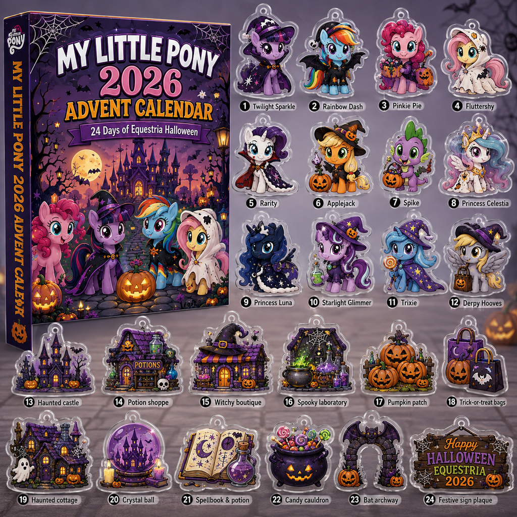 My Little Pony 2026 Halloween Advent Calendar 1 My Little Pony 2026 Halloween Advent Calendar
