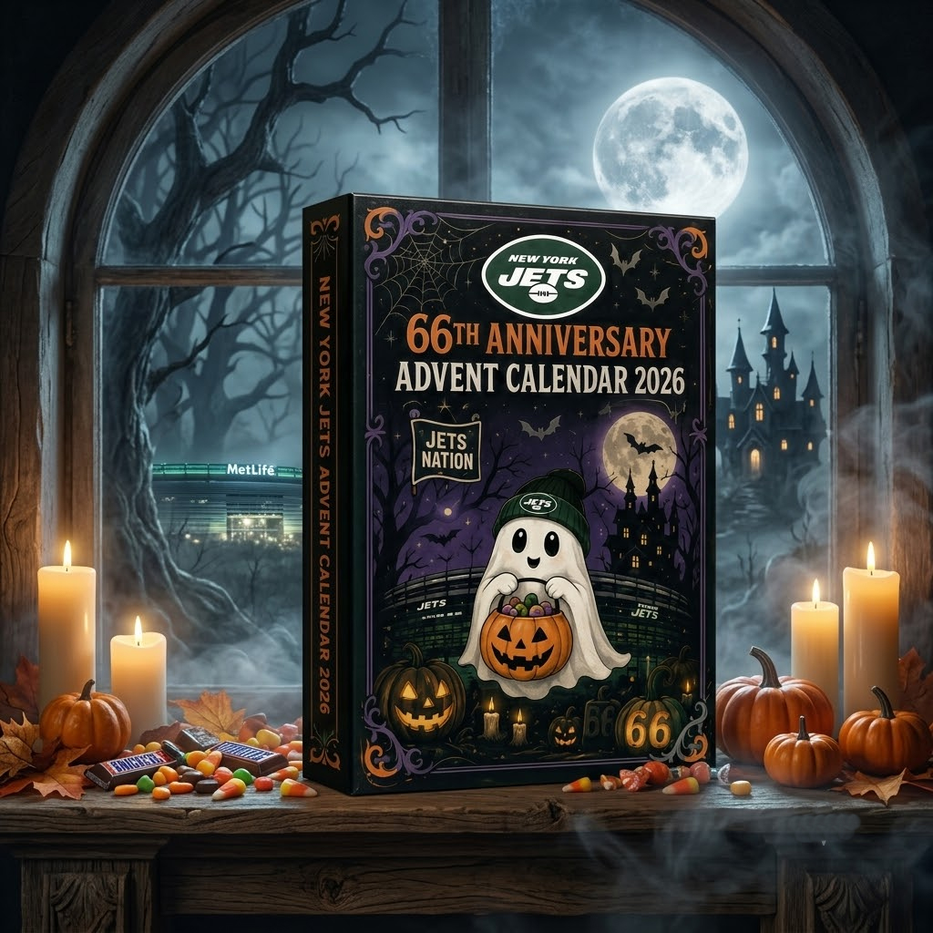 New York Jets 66th Anniversary Halloween Advent Calendar 2026 for Football Fans 2 New York Jets 66th Anniversary Halloween Advent Calendar 2026 for Football Fans
