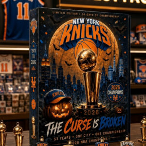 New York Knicks The Curse Is Broken Advent Calendar 2026 For Basketball Fans