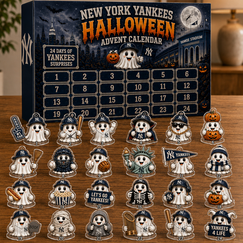 New York Yankees Halloween Advent Calendar 2026 for Baseball Fans 1 New York Yankees Halloween Advent Calendar 2026 for Baseball Fans