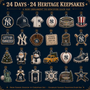 New York Yankees Let's Go Yankees Christmas Advent Calendar 2026 for Baseball Fans