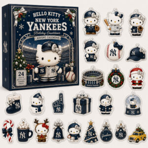 New York Yankees x Hello Kitty Holiday Advent Calendar 2026 for Baseball and Hello Kitty Fans