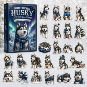 Northern Husky Advent Calendar 2026 for Husky Lovers