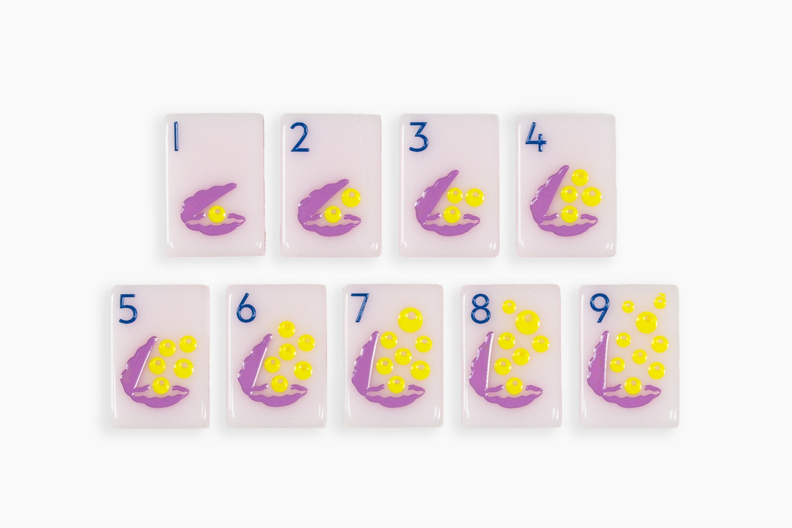 Shell Pink Ocean Inspired American Mahjong Set - 160 Acrylic Tiles, Mat, Storage Bag & Accessories 2 Shell Pink Ocean Inspired American Mahjong Set - 160 Acrylic Tiles, Mat, Storage Bag & Accessories - Image 2