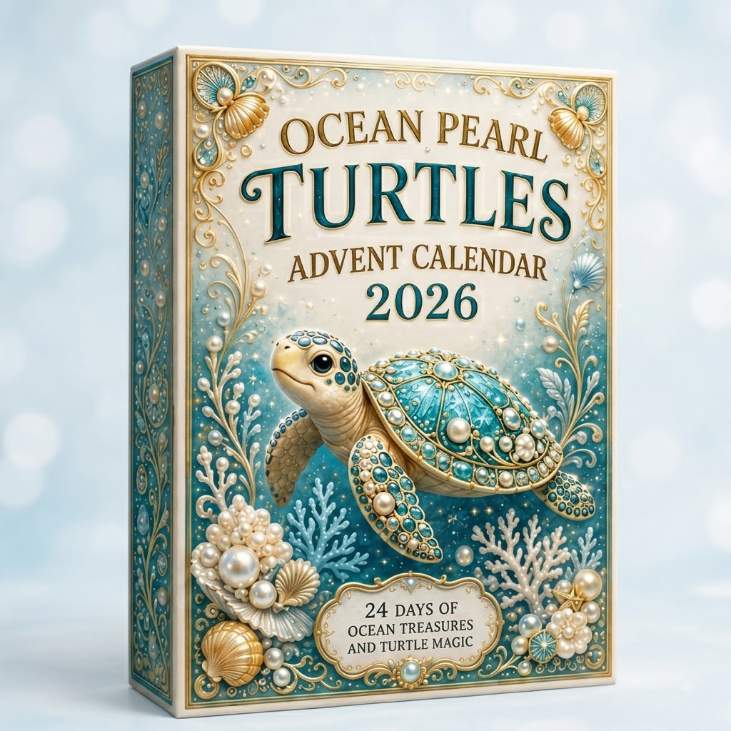 Ocean Pearl Turtles Advent Calendar 2026 for Sea Turtle Lovers 2 Ocean Pearl Turtles Advent Calendar 2026 for Sea Turtle Lovers