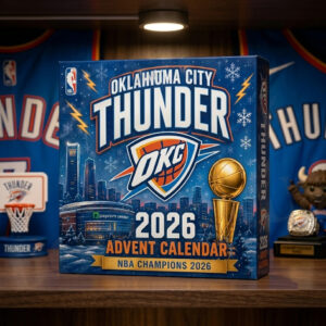 Oklahoma City Thunder Advent Calendar 2026 for Basketball Fans