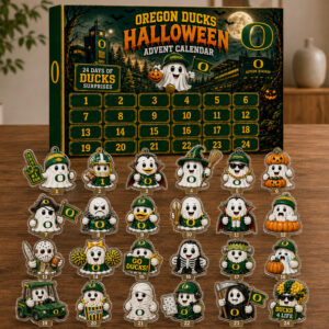 Oregon Ducks Halloween Advent Calendar 2026 for College Football Fans
