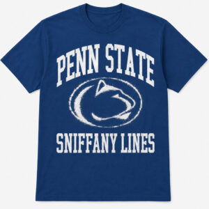 Penn State Sniffany Lines Graphic Shirt for College Football Fans