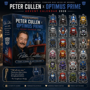 Peter Cullen x Transformers Optimus Prime Tribute Advent Calendar 2026 for Transformers Fans