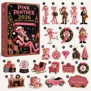 Pink Panther Christmas Fun Advent Calendar 2026 for Pink Panther Fans