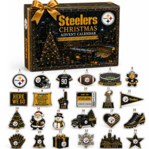 Pittsburgh Steelers Christmas Advent Calendar 2026 for Football Fans