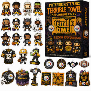 Pittsburgh Steelers Terrible Towel 51th Anniversary Halloween Advent Calendar 2026 for Football Fans