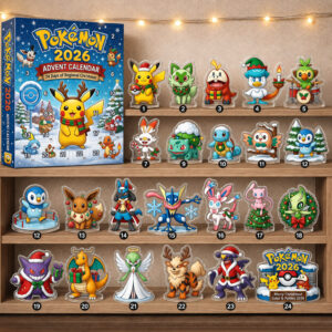 Pokemon Christmas Advent Calendar 2026 for Pokemon Fans