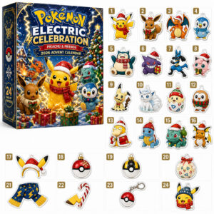 Pokemon Pikachu And Friends Electric Celebration Advent Calendar 2026 for Pokemon Fans