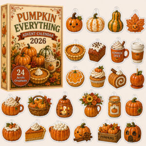 Pumpkin Everything Advent Calendar 2026 for Fall and Pumpkin Lovers