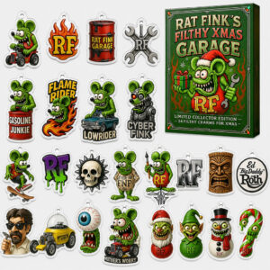 Rat Fink Advent Calendar 2026 for Hot Rod and Rat Fink Fans