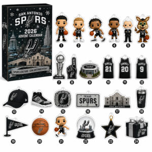 San Antonio Spurs Advent Calendar 2026 for Basketball Fans